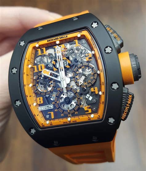 richard mille orologio trasparente|richard mille rm 011.